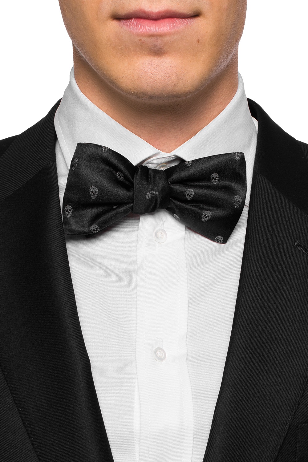 Mcqueen bow discount tie